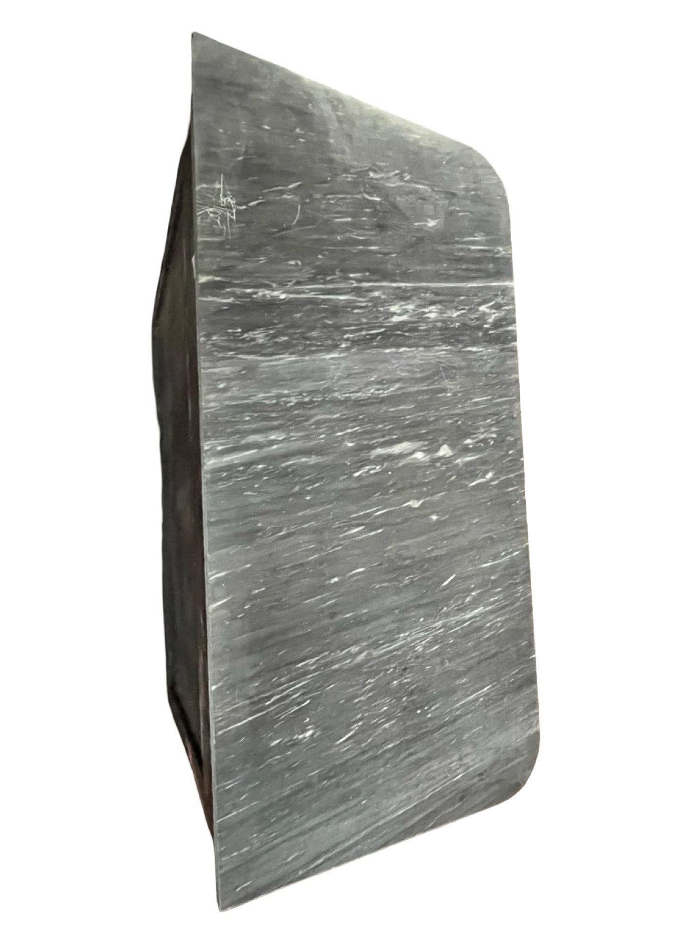 Cómoda Louis Philippe De Caoba Blanqueada Del Siglo XIX Con Mármol Gris en venta 12