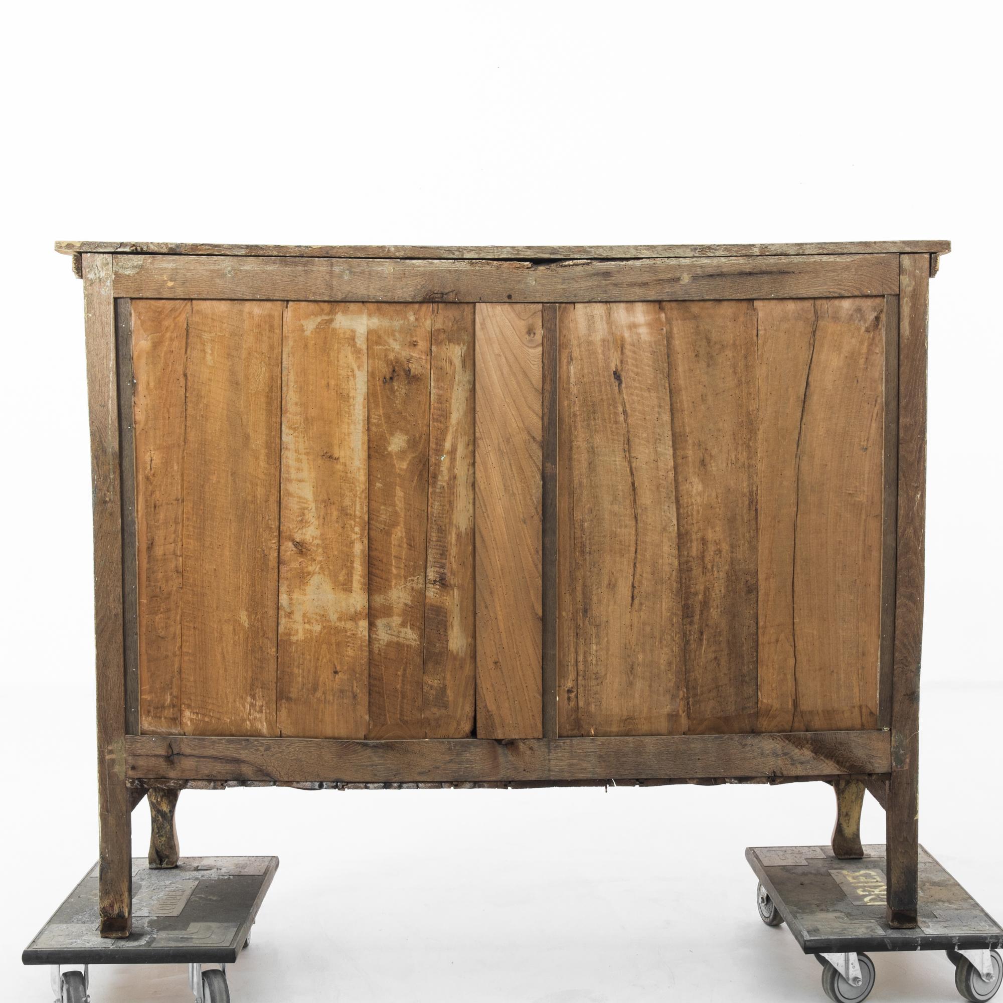 19th Century Bleached Oak French Buffet 5