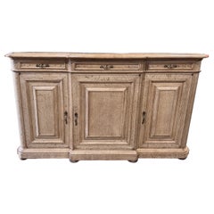 Servidor de pino blanqueado del siglo XIX