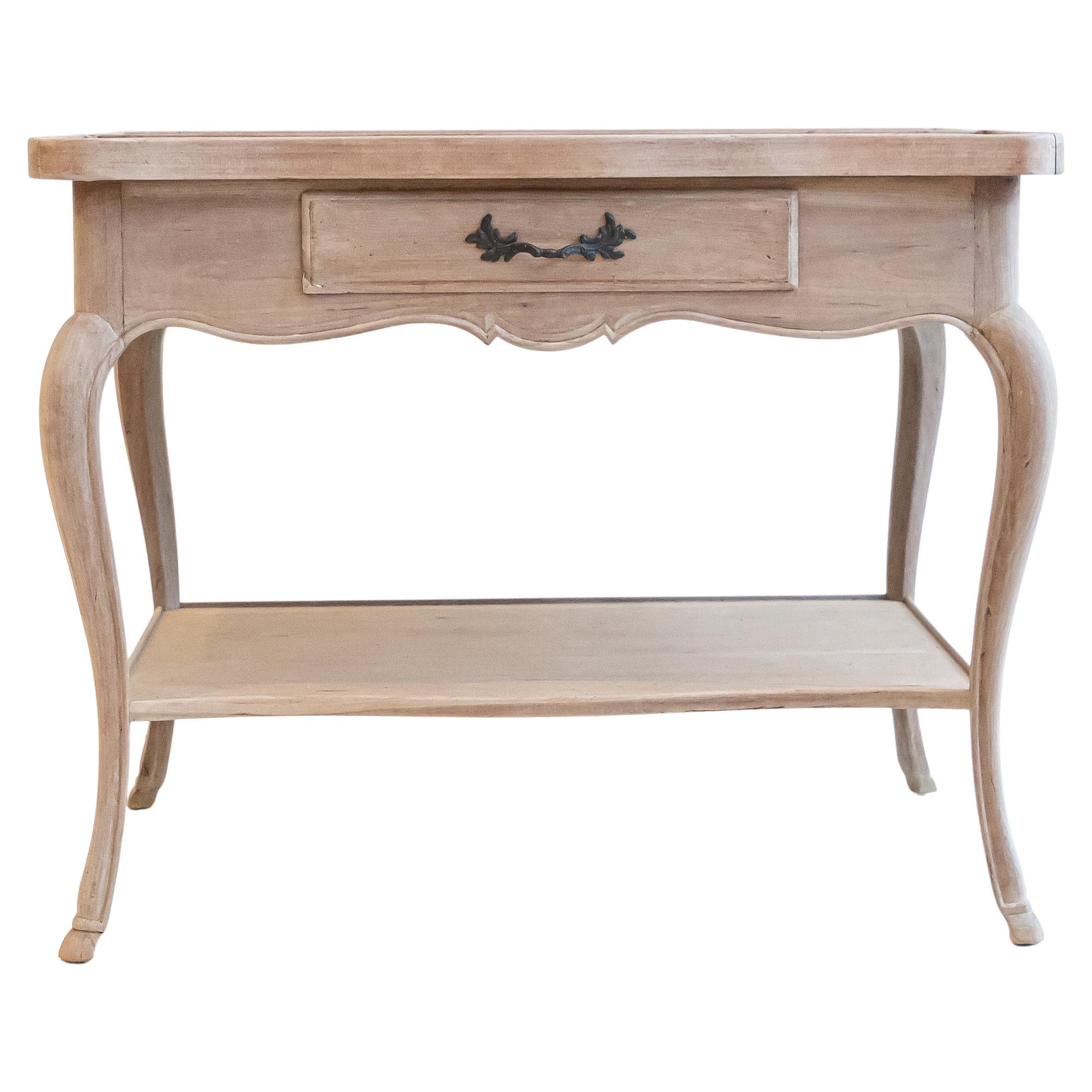 Traditional French Louis XV wine table 