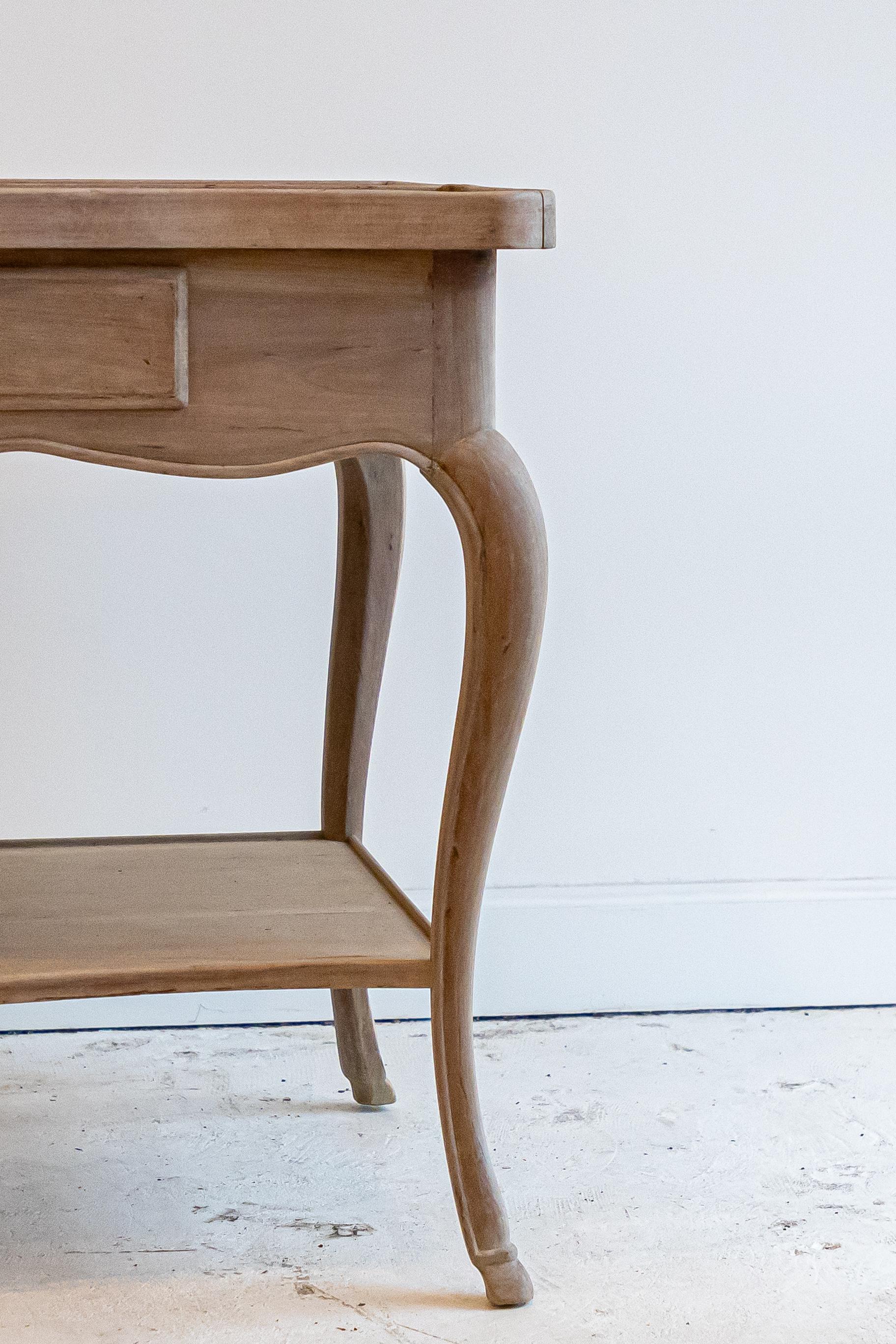 19th Century Bleached Rafraîchissoir or Refreshment Table With Copper Inserts 2