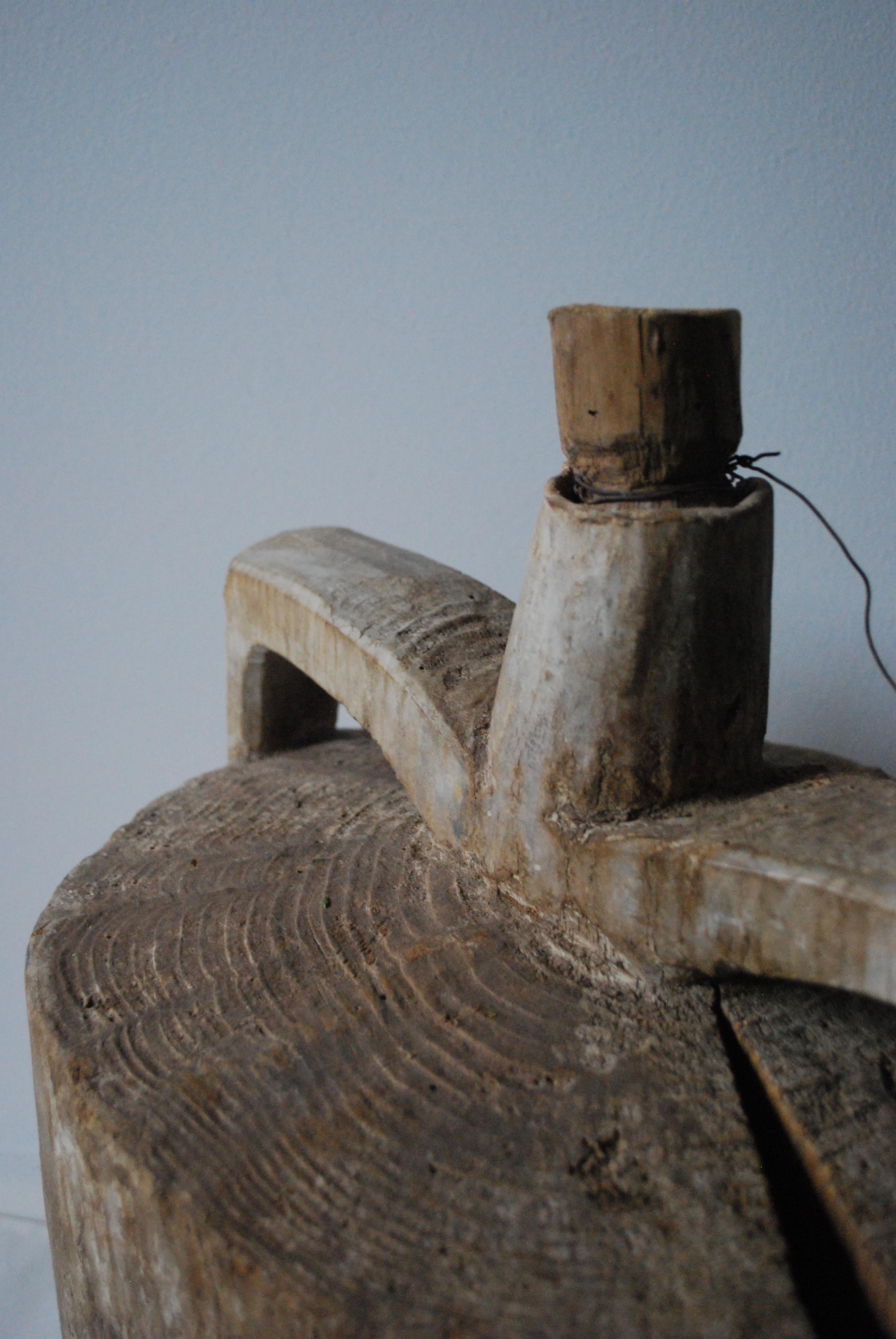 19th Century Bleached Turkish Water Carrier with Gorgeous Patina In Good Condition In Chicago, IL