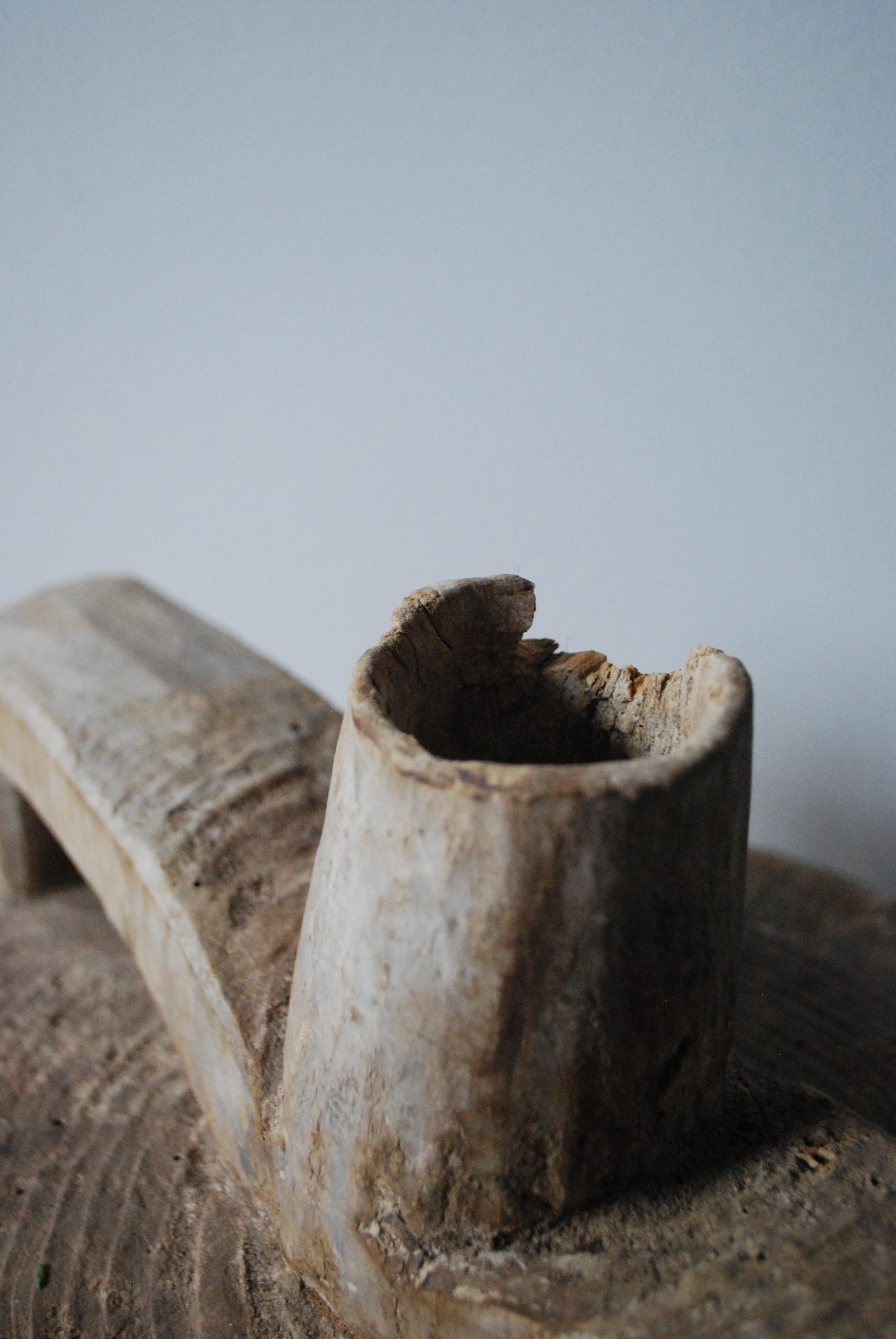 19th Century Bleached Turkish Water Carrier with Gorgeous Patina 1