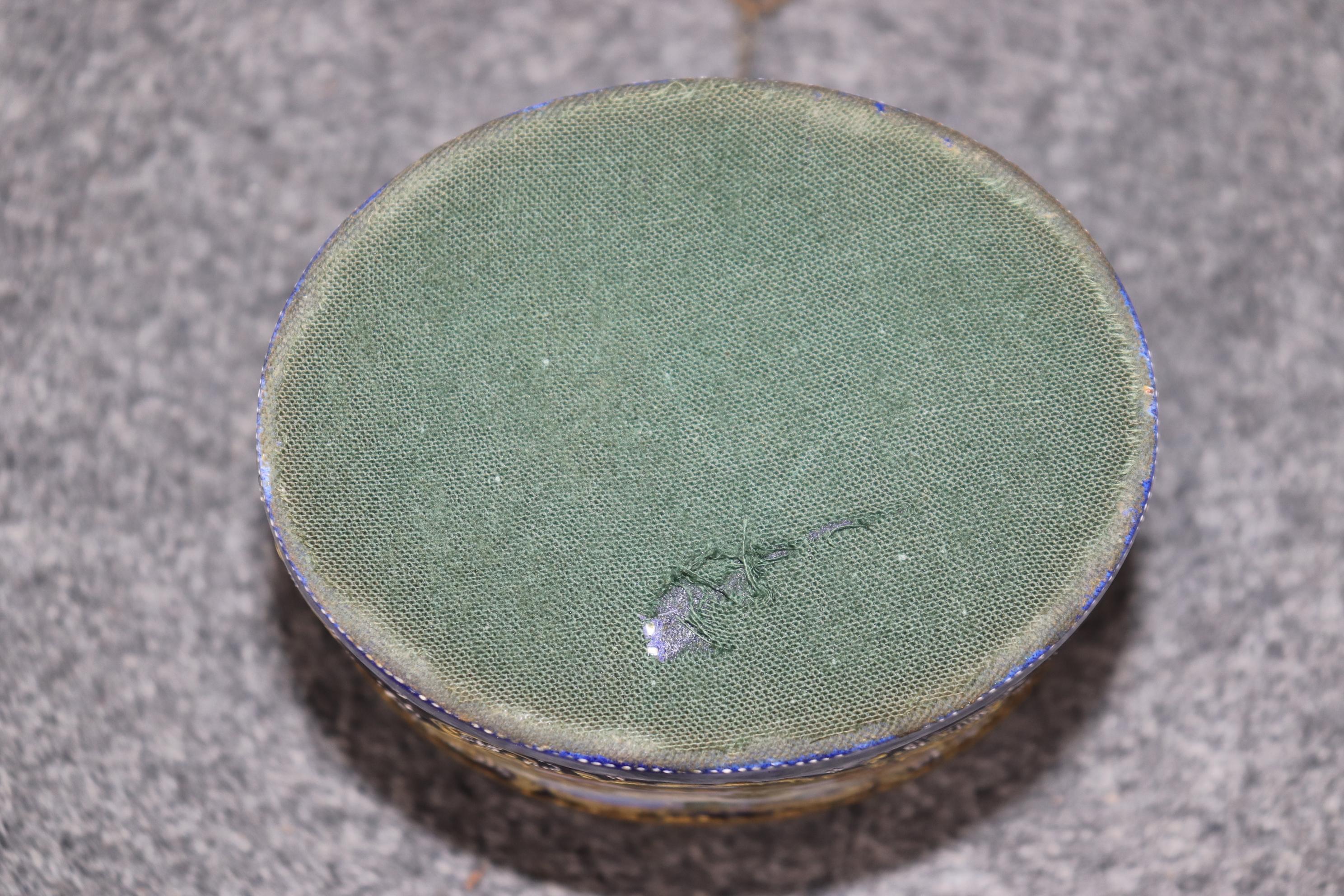 19th Century Blue Royal Vienna Porcelain Jewelry Casket For Sale 1