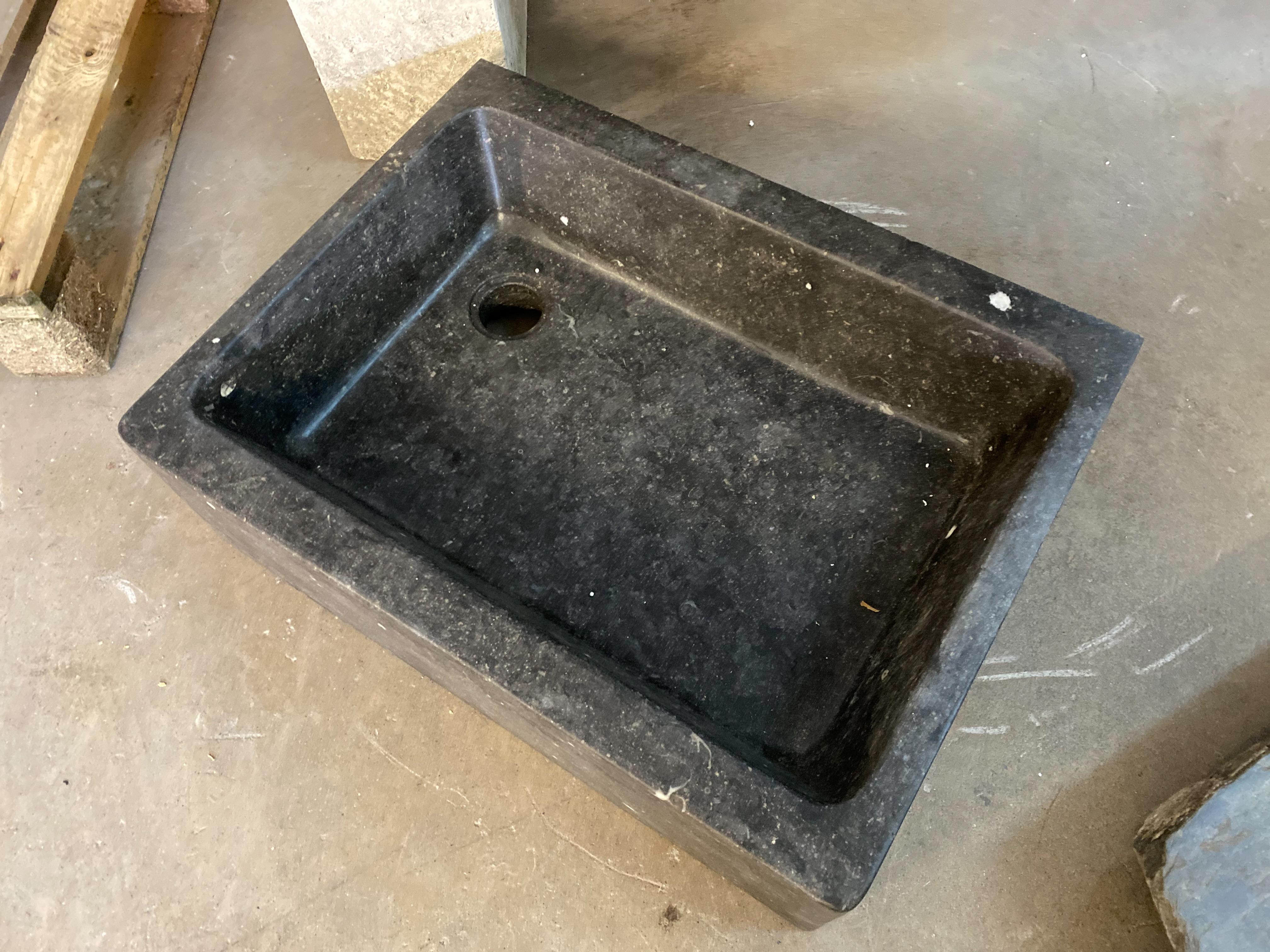 Belgian 19th Century Bluestone Sink