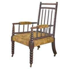 19th Century Bobbin turned armchair