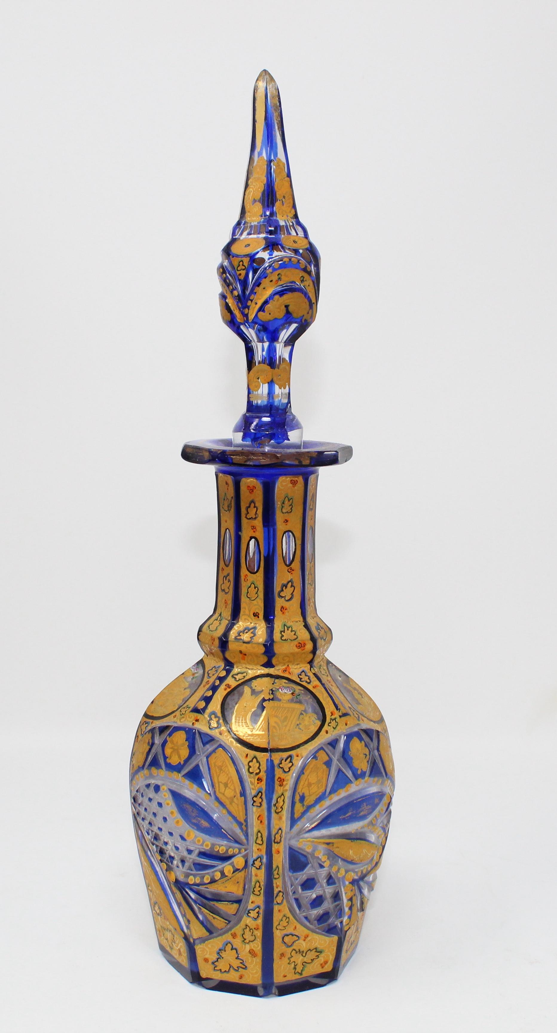 19th Century Bohemian Glass, Fateh Ali Shah for the Iranian Market For Sale 1