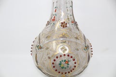 19th Century Bohemian Glass Hookah Base