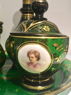 19th Century Bohemian Glass Set