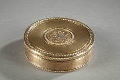 19th Century Boin-Taburet Silver Box with Its Leather Case