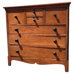 19th Century Bonnet Chest of Drawers