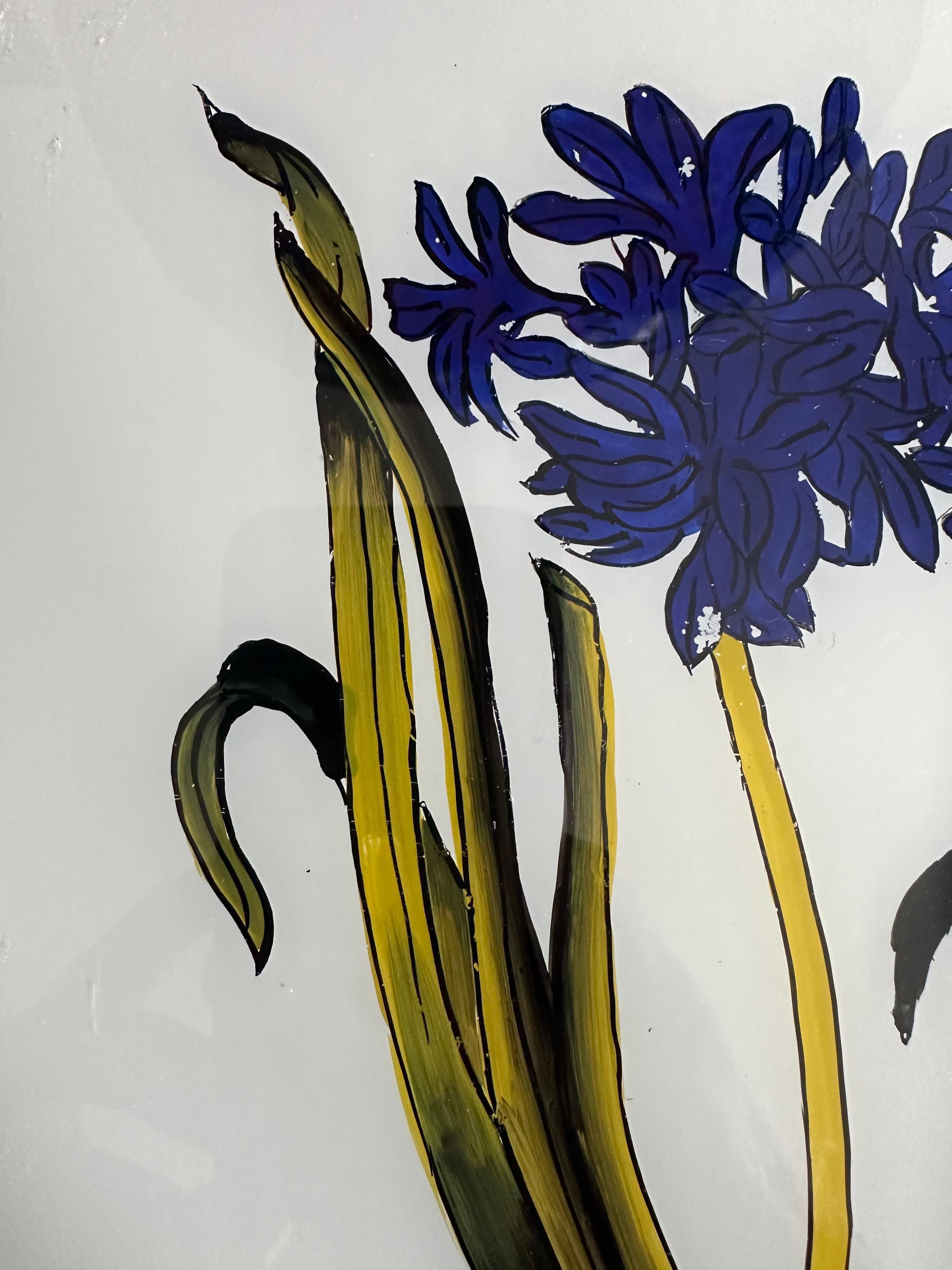 19th-Century Botanical Artwork: Exquisite Flower Painting In Good Condition For Sale In Southall, GB