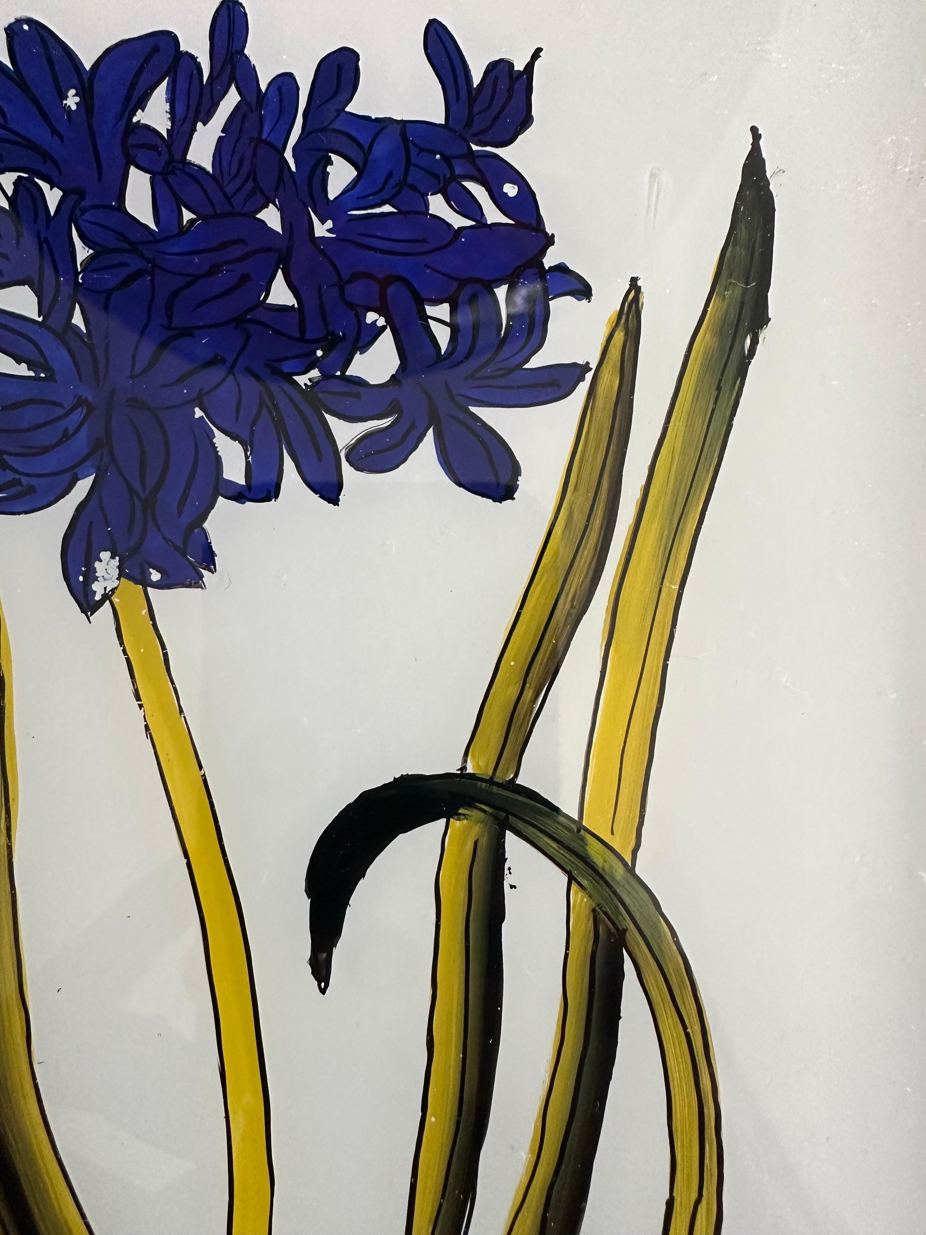 19th Century 19th-Century Botanical Artwork: Exquisite Flower Painting For Sale