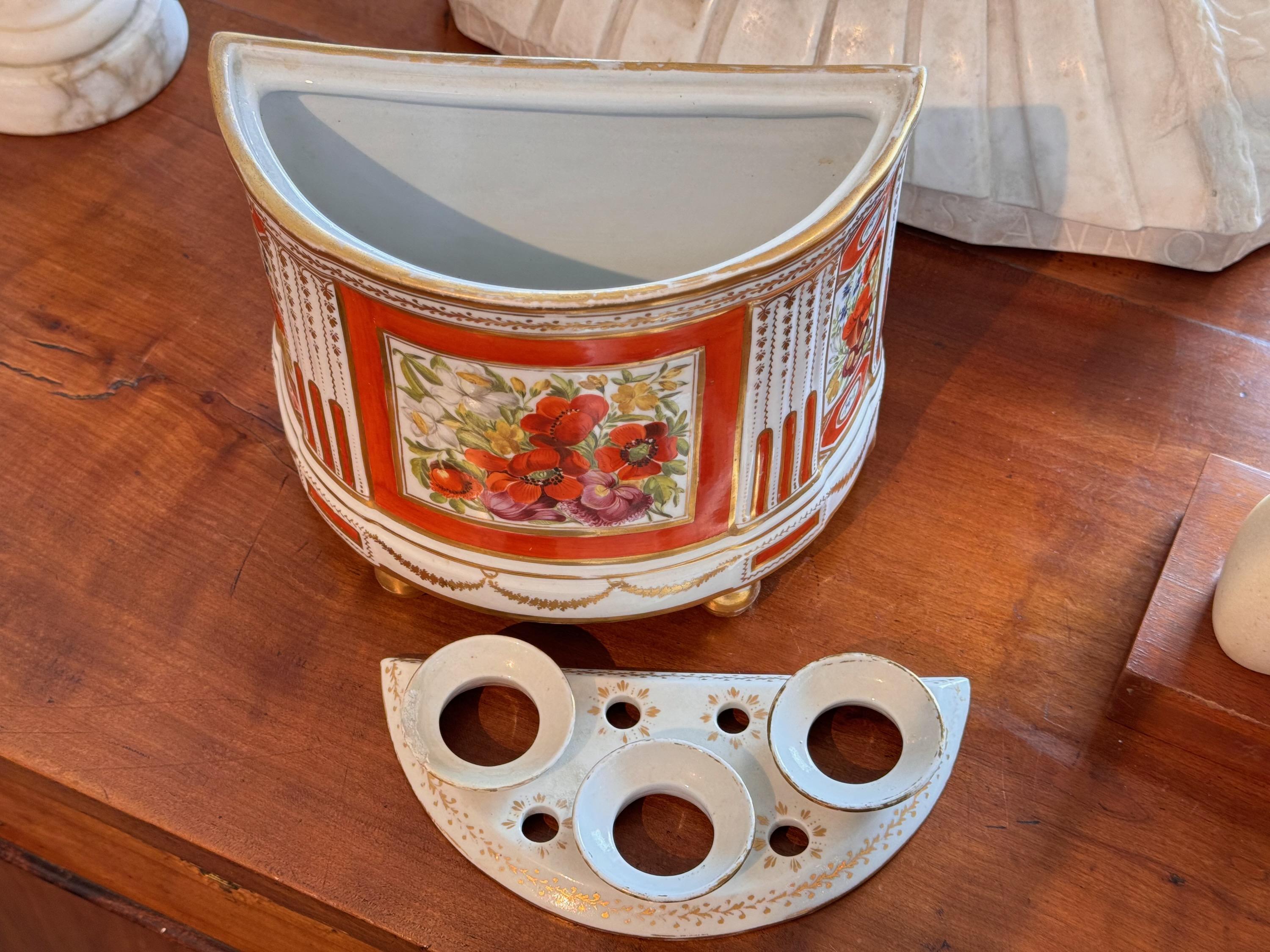 Ceramic 19th Century Bough Pot For Sale