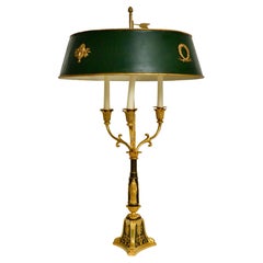 Empire-Bouillotte-Lampe, 19. Jahrhundert, Empire