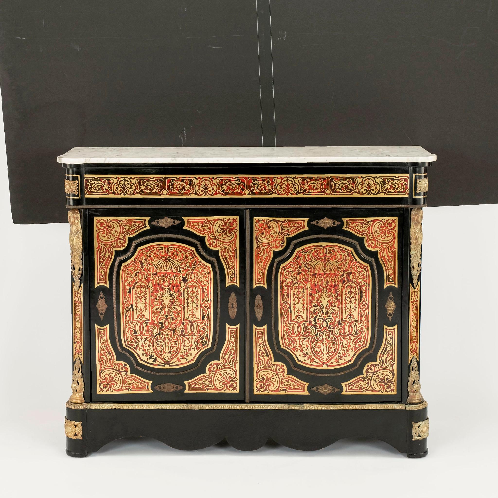 19th Century, Boulle Cabinet 4
