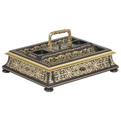 19th Century Boulle Style Table Desk