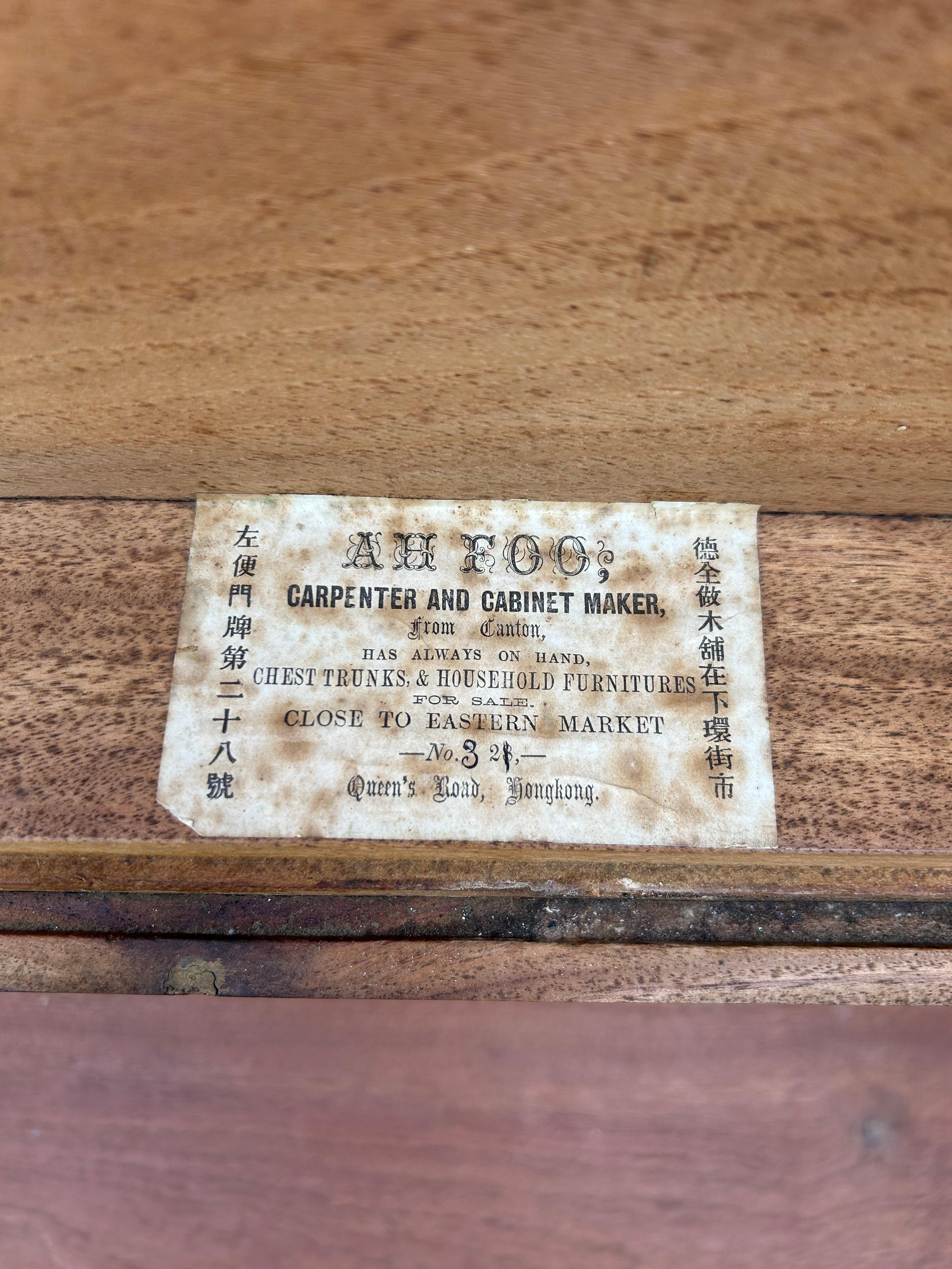19th Century Brass Bound Camphor Chest For Sale 2