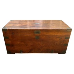 19th Century Brass Bound Camphor Chest