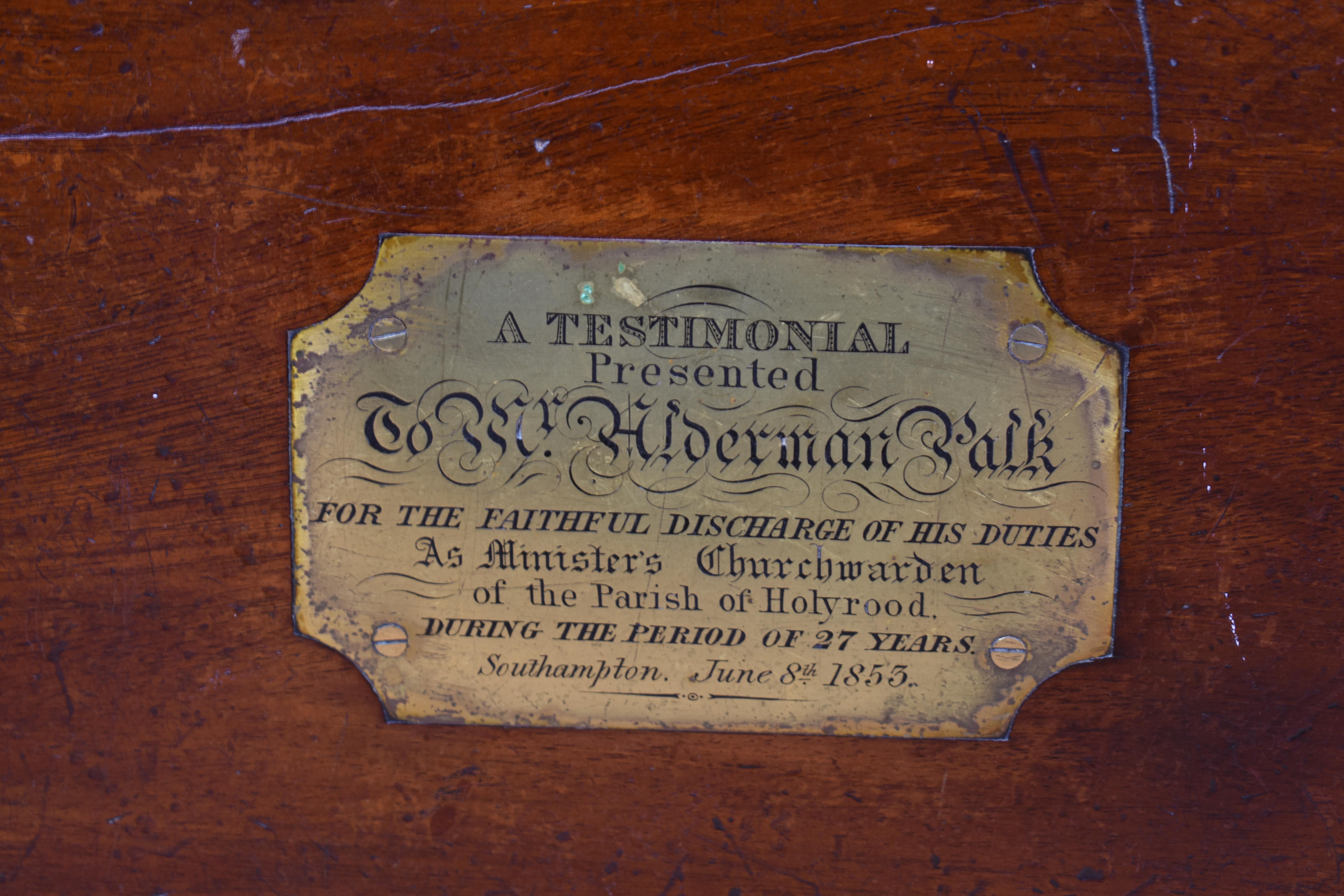 19th Century Brass Bound Sea Chest/Coffee Table 3