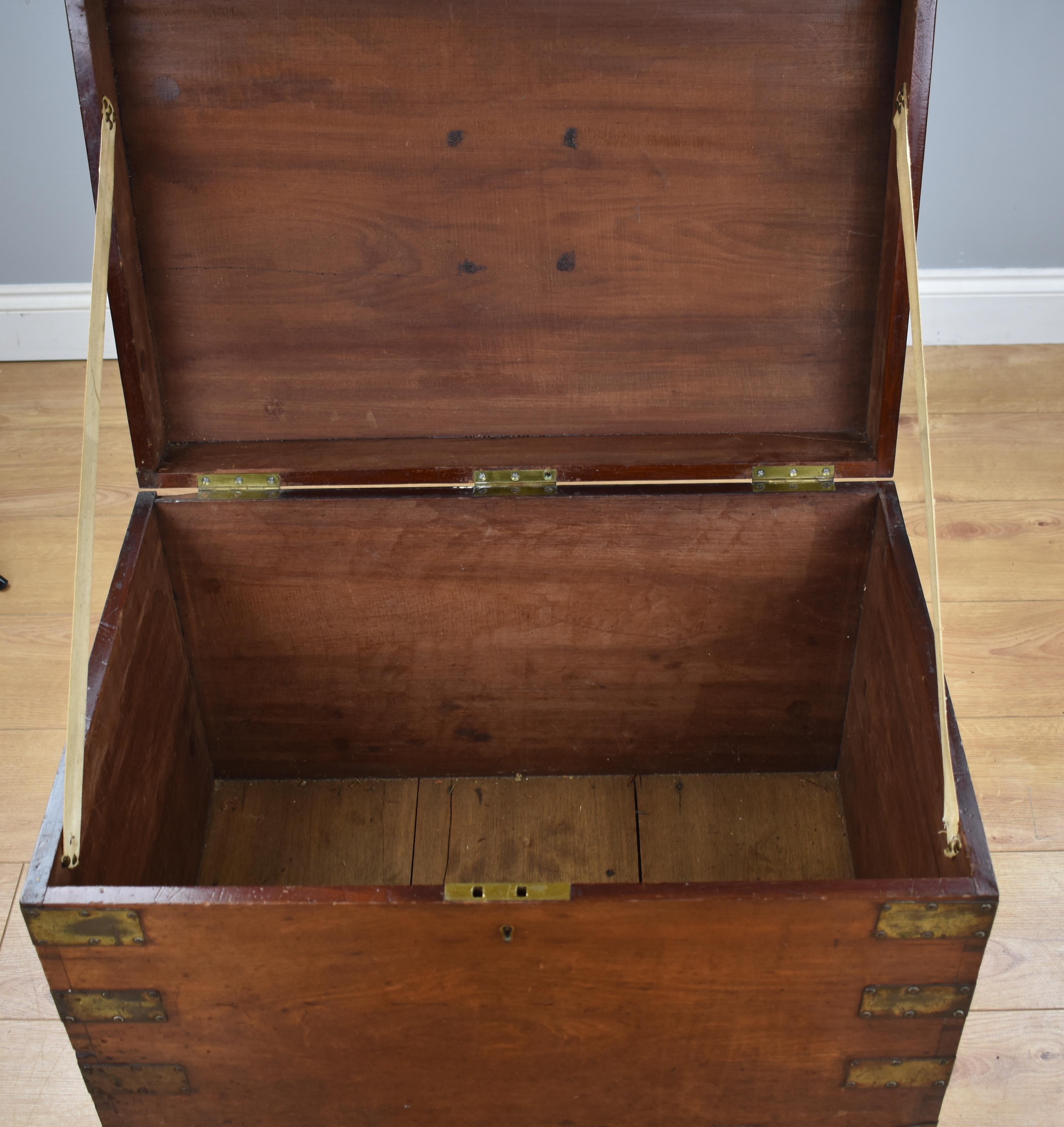 sea chest coffee table