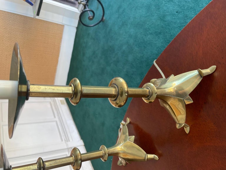 19th Century Brass Candlesticks by Alexandre Chertier, Paris, Later