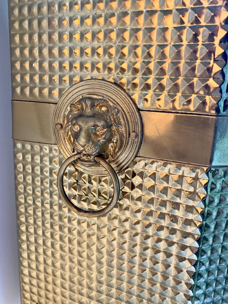 19th Century Brass Coal Bin with Removable Liner at 1stDibs coal bin