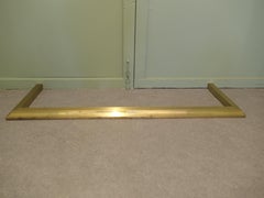 19th Century Brass Fender This is an elegant Brass fender