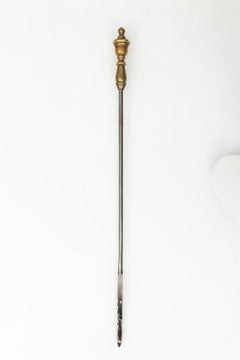 19th Century Brass Fire Tool Set