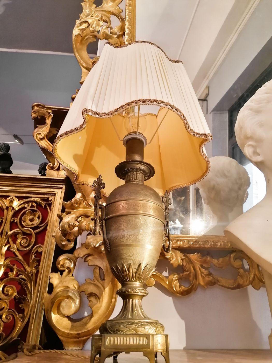 are old brass lamps worth anything