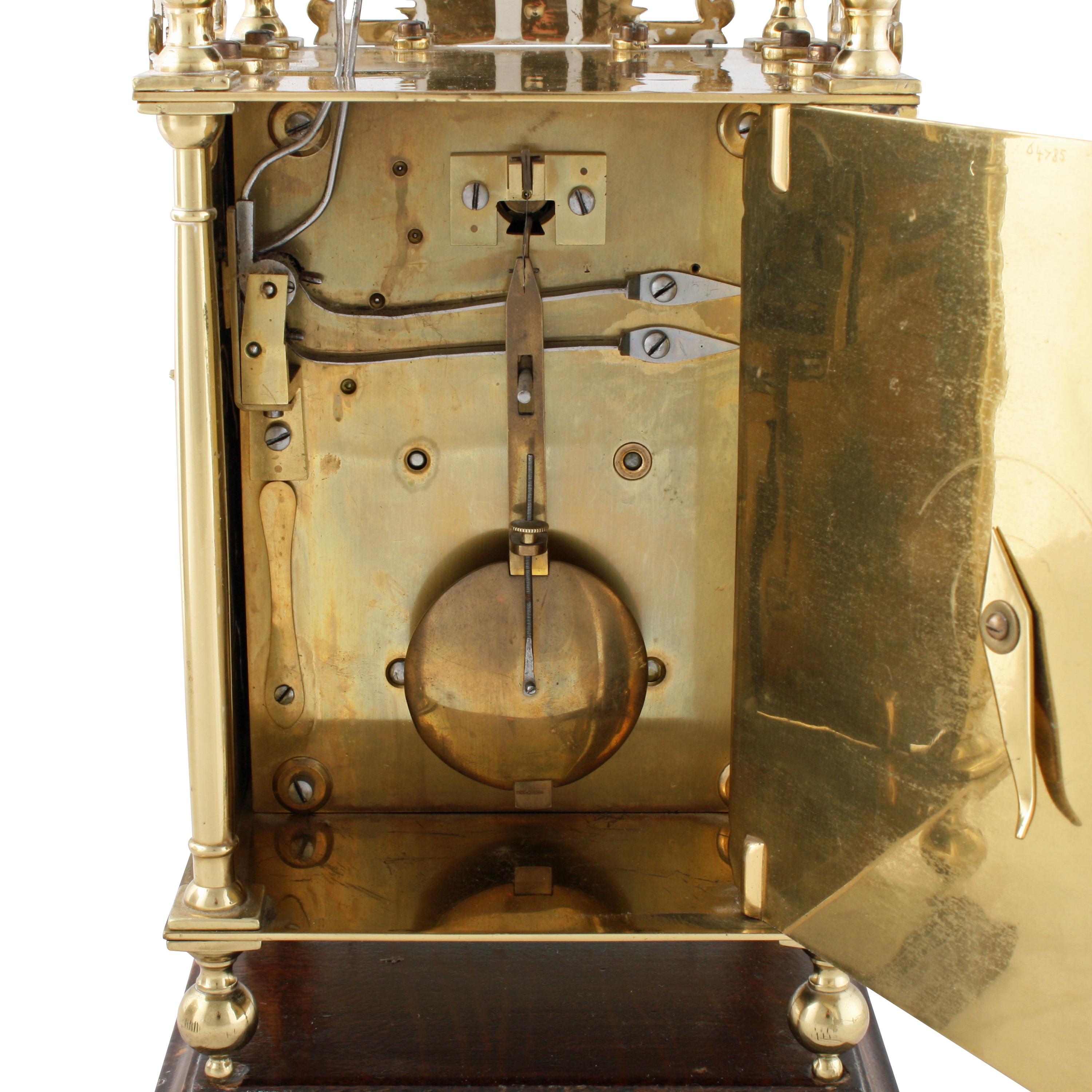 19th Century Brass Lantern Clock 2