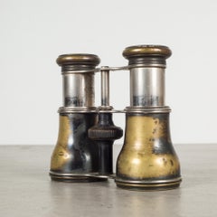 19th Century Brass LeMaire Fabt Paris Binoculars, circa 1880