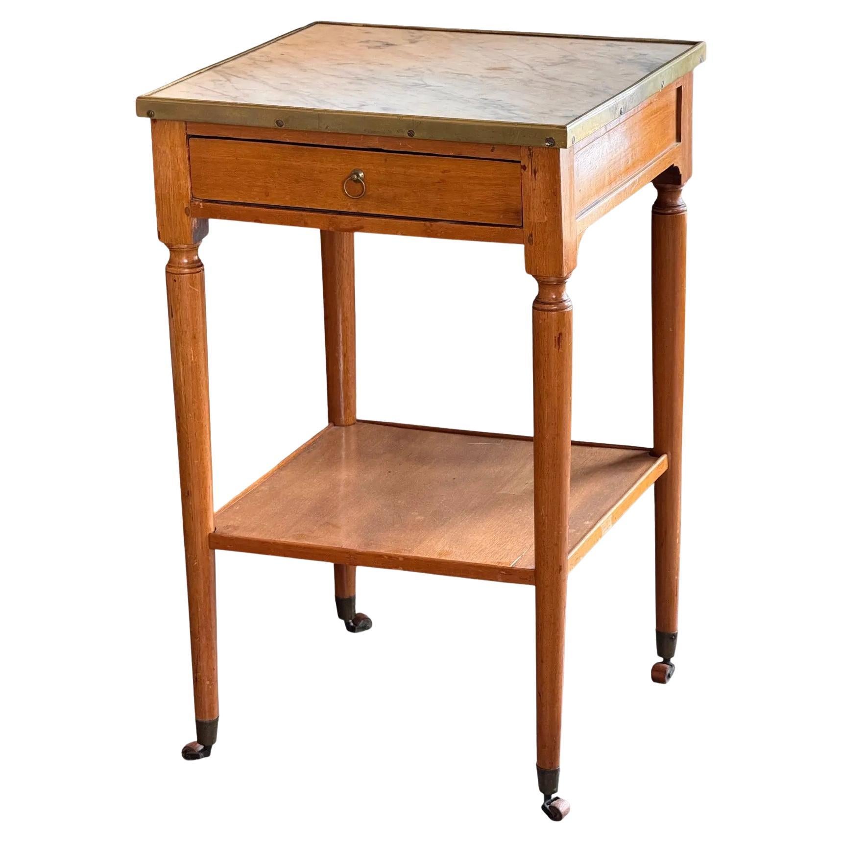 19th Century Brass-Mounted Table