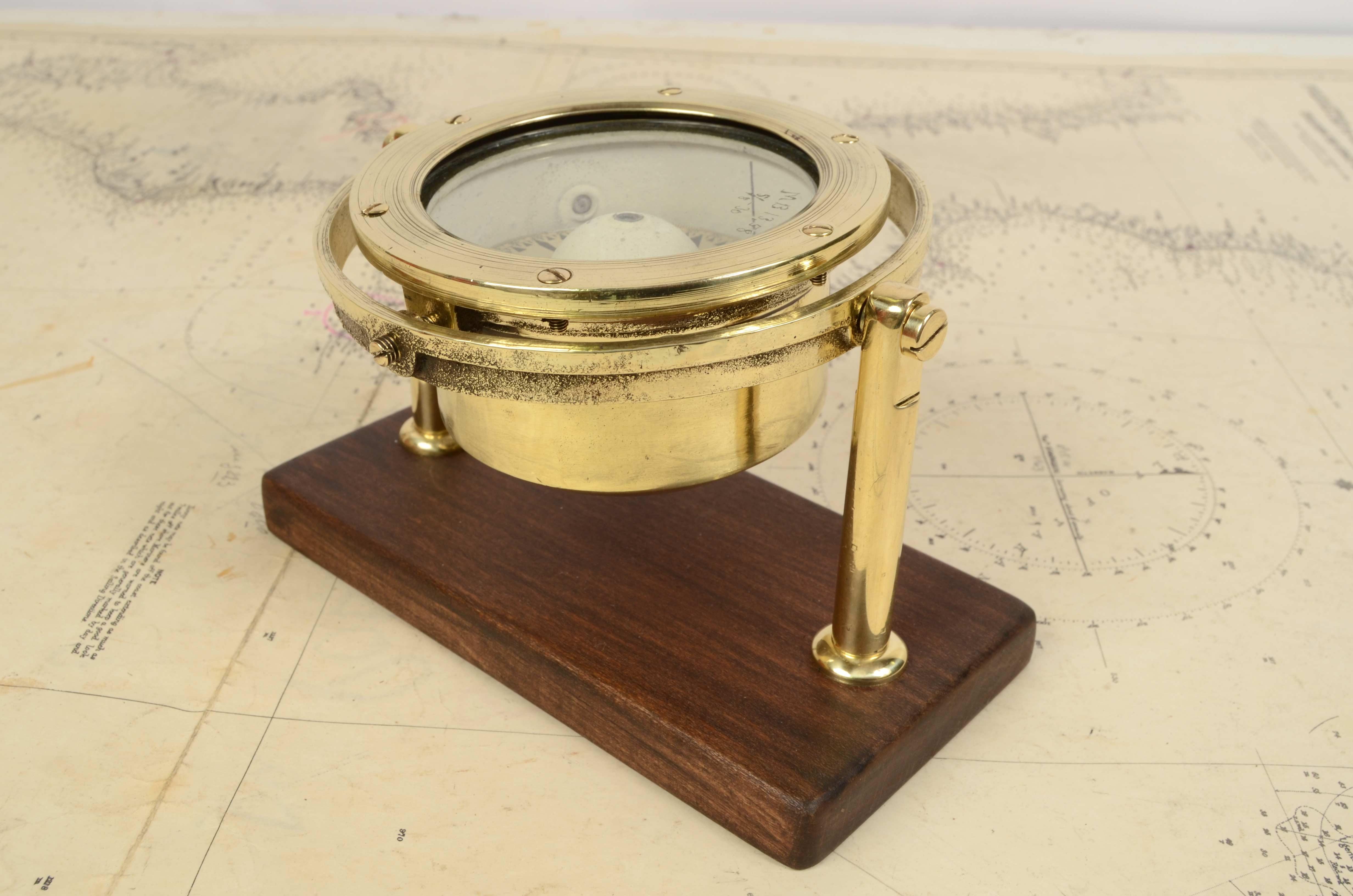 antique maritime compass