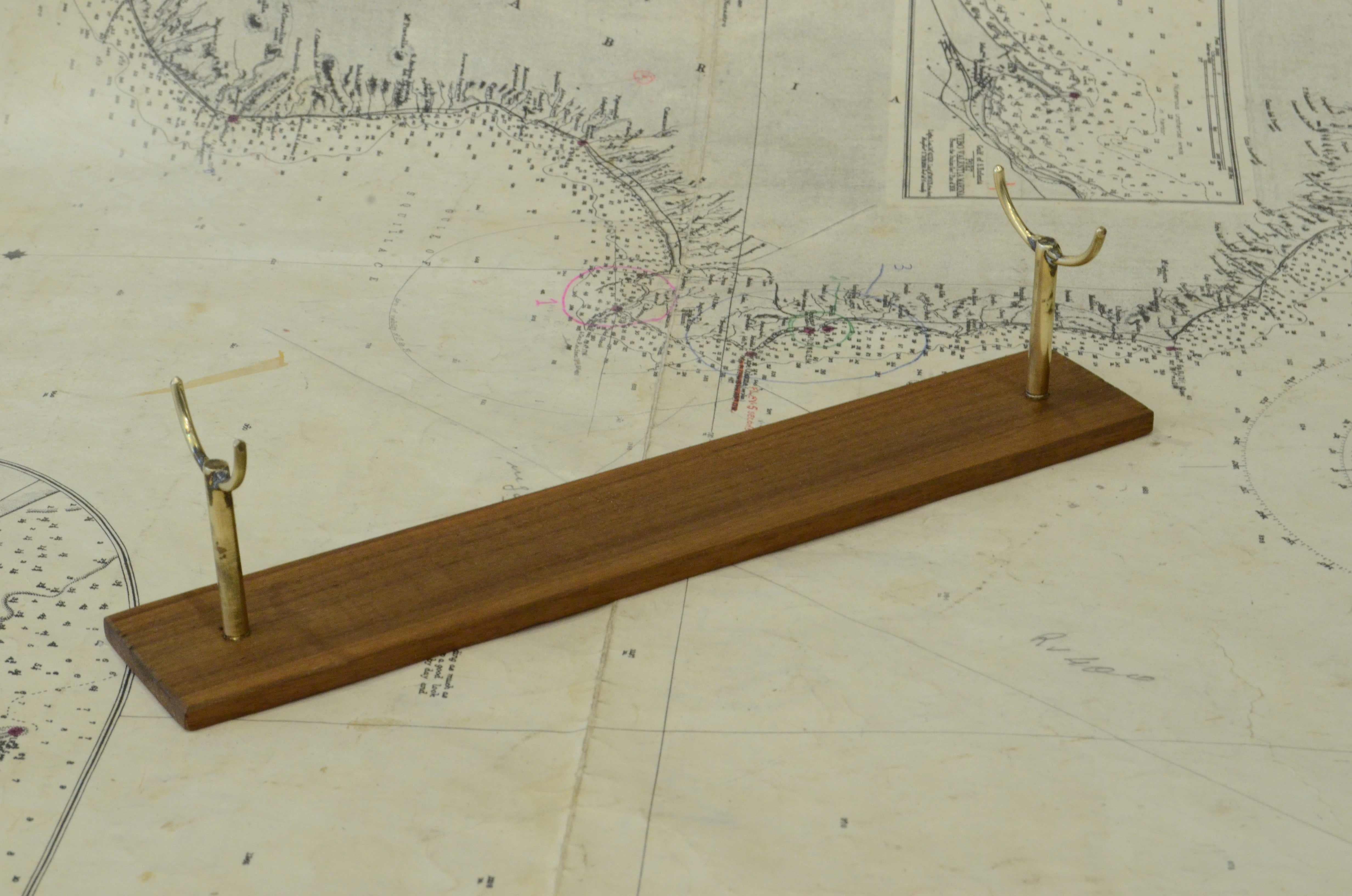 19th Century Brass Telescope Antique Marine Navigation Instrument 2