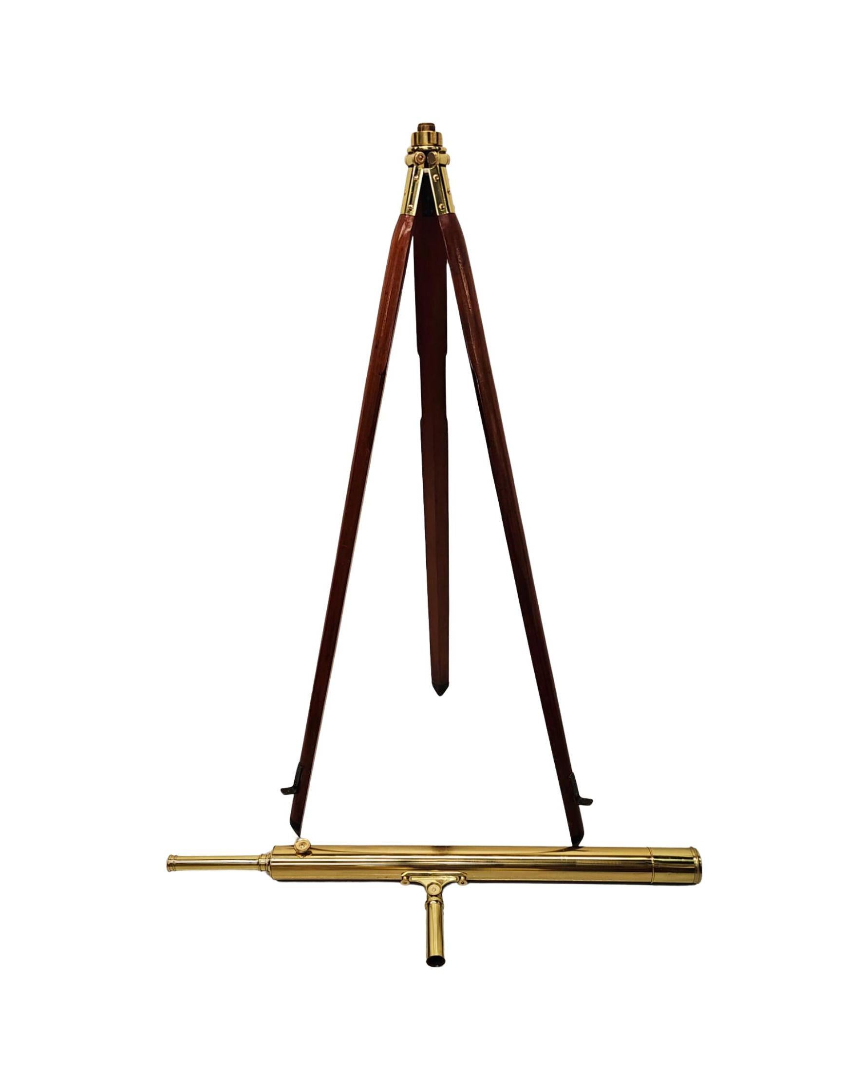 Telescope en laiton du 19e siècle par Broadhurst et Clarkson en vente 2