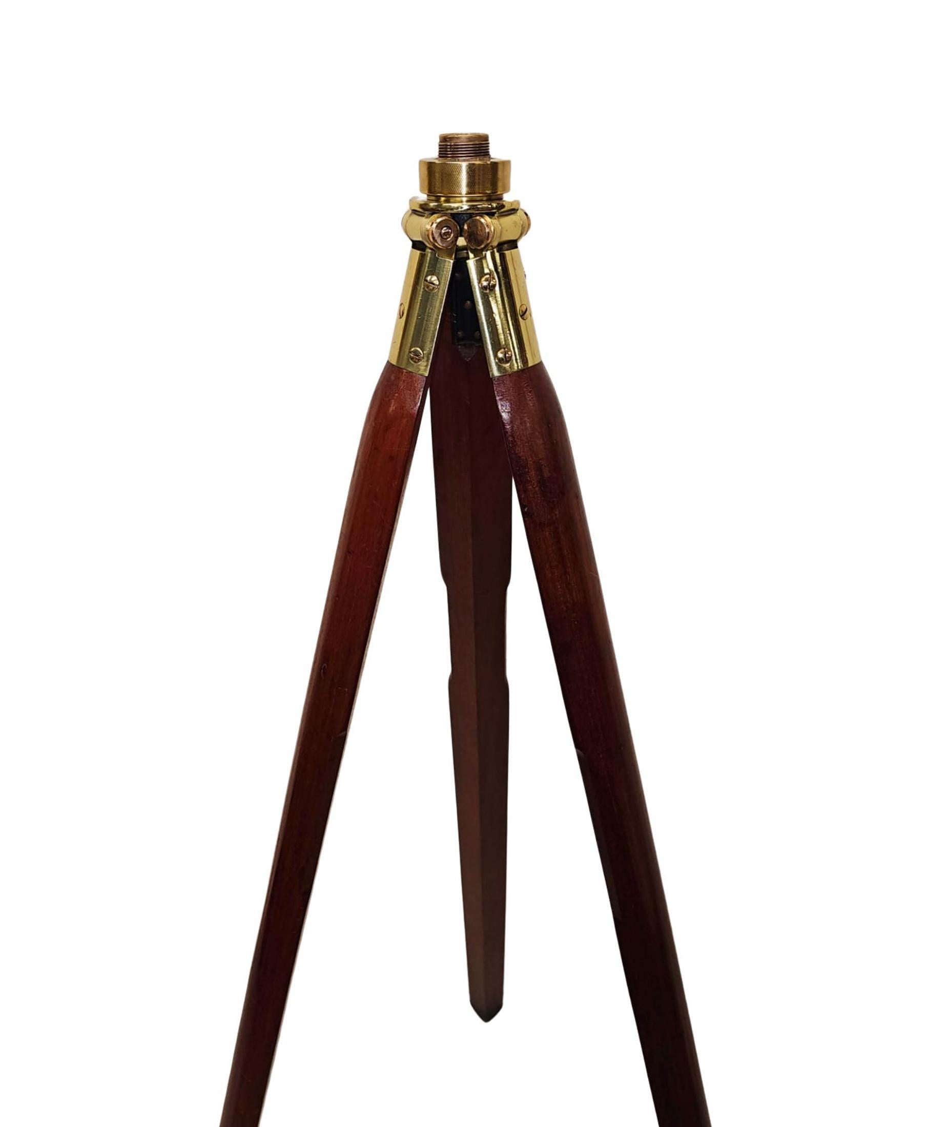 Telescope en laiton du 19e siècle par Broadhurst et Clarkson en vente 3