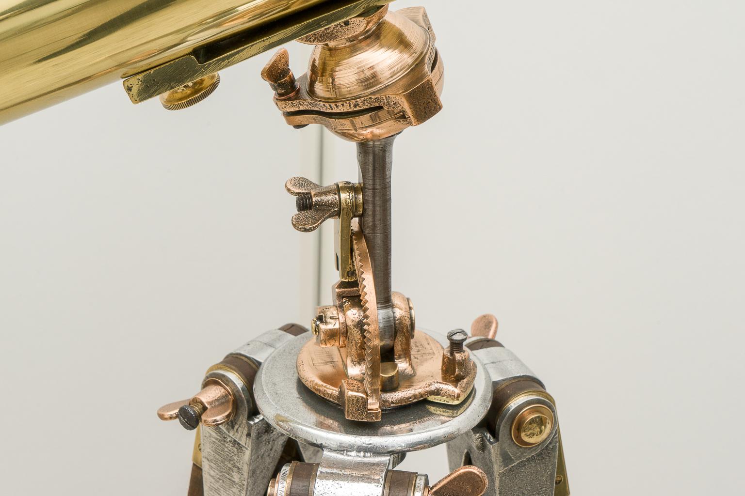 British Colonial 19th Century Brass Telescope