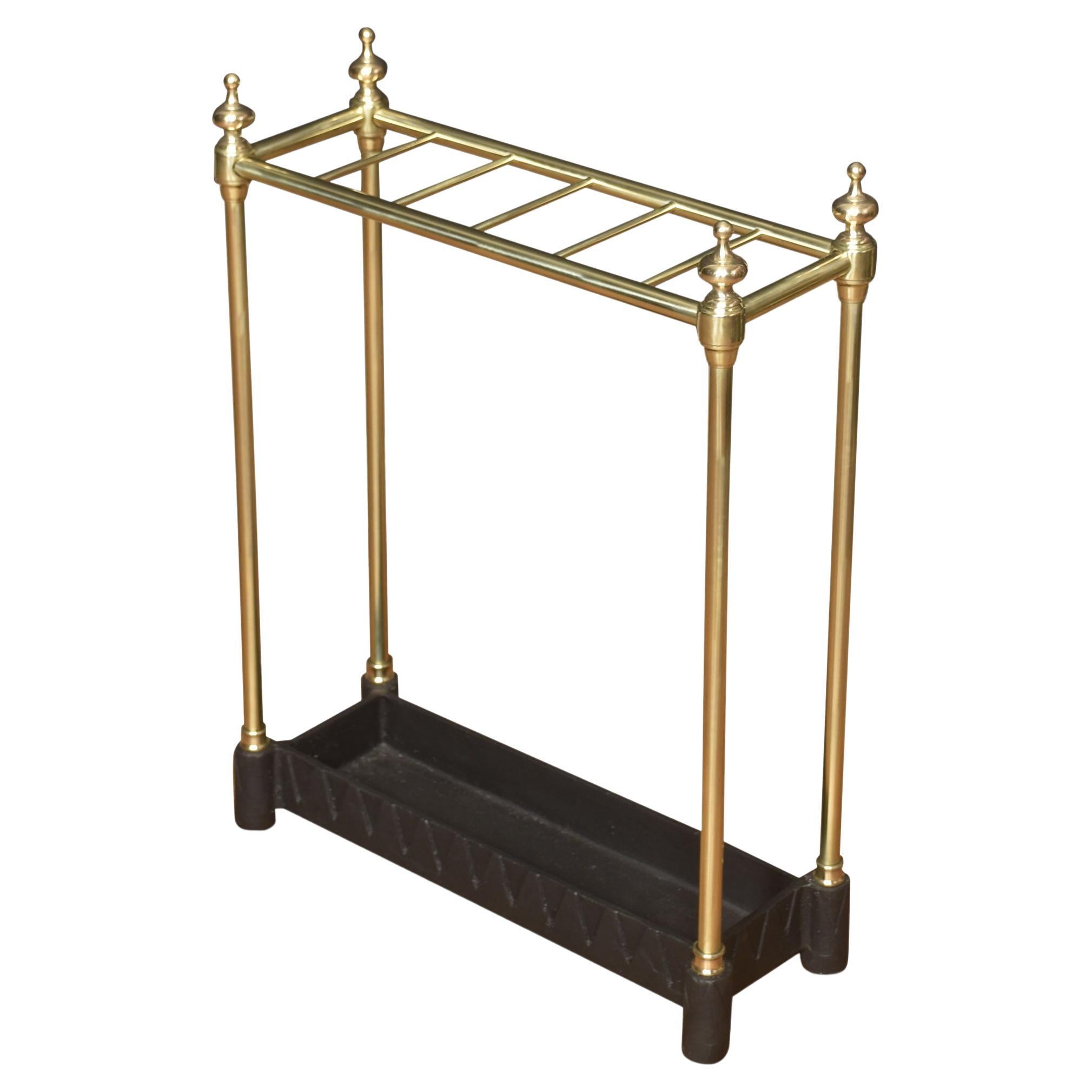 English Oak Barley Twist Umbrella Stand, Late 19th Century at 1stDibs