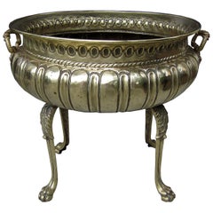 Antique 19th Century Brass Wine Cooler