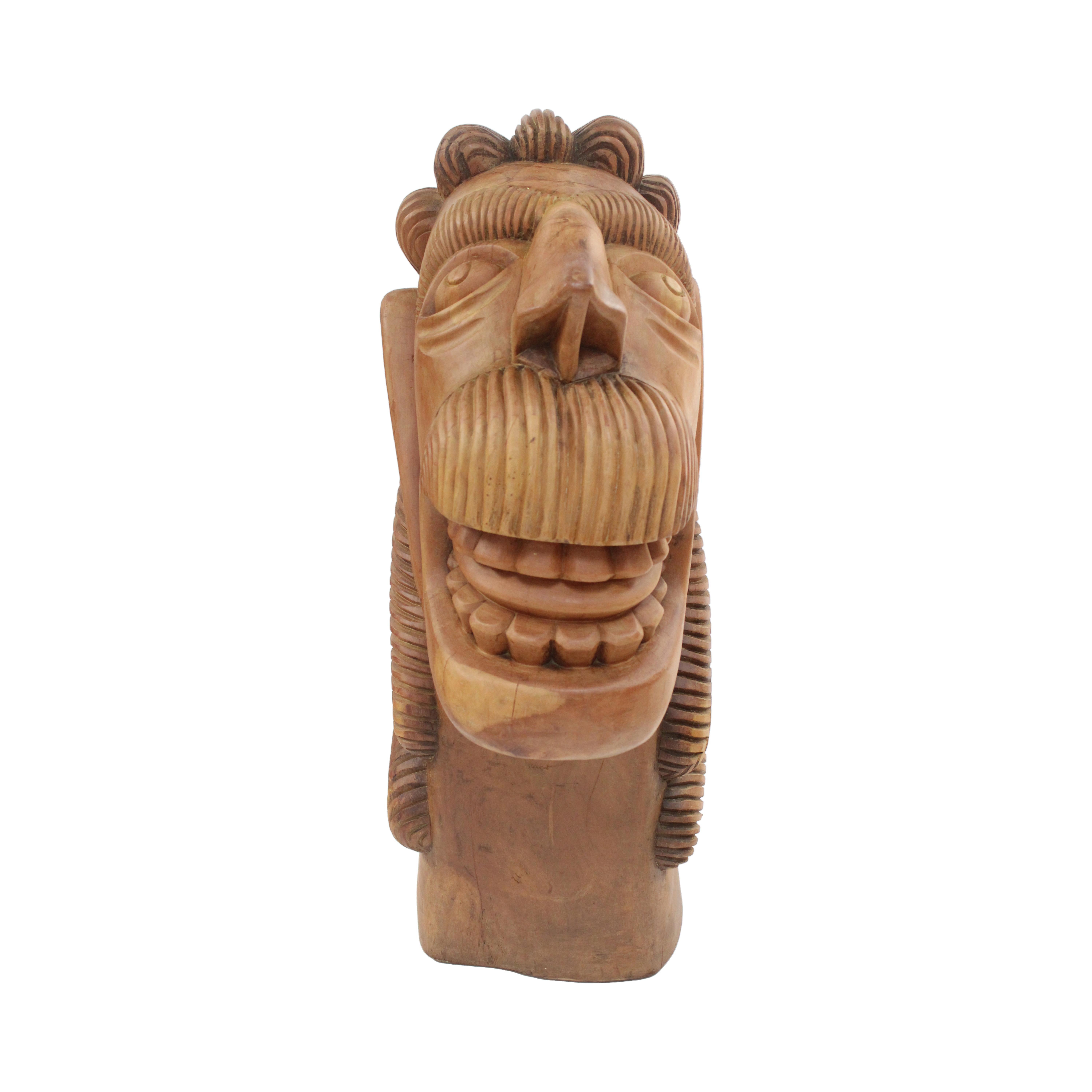 Primitivo Figura di barca Carranca brasiliana del XIX secolo in stile primitivista in vendita