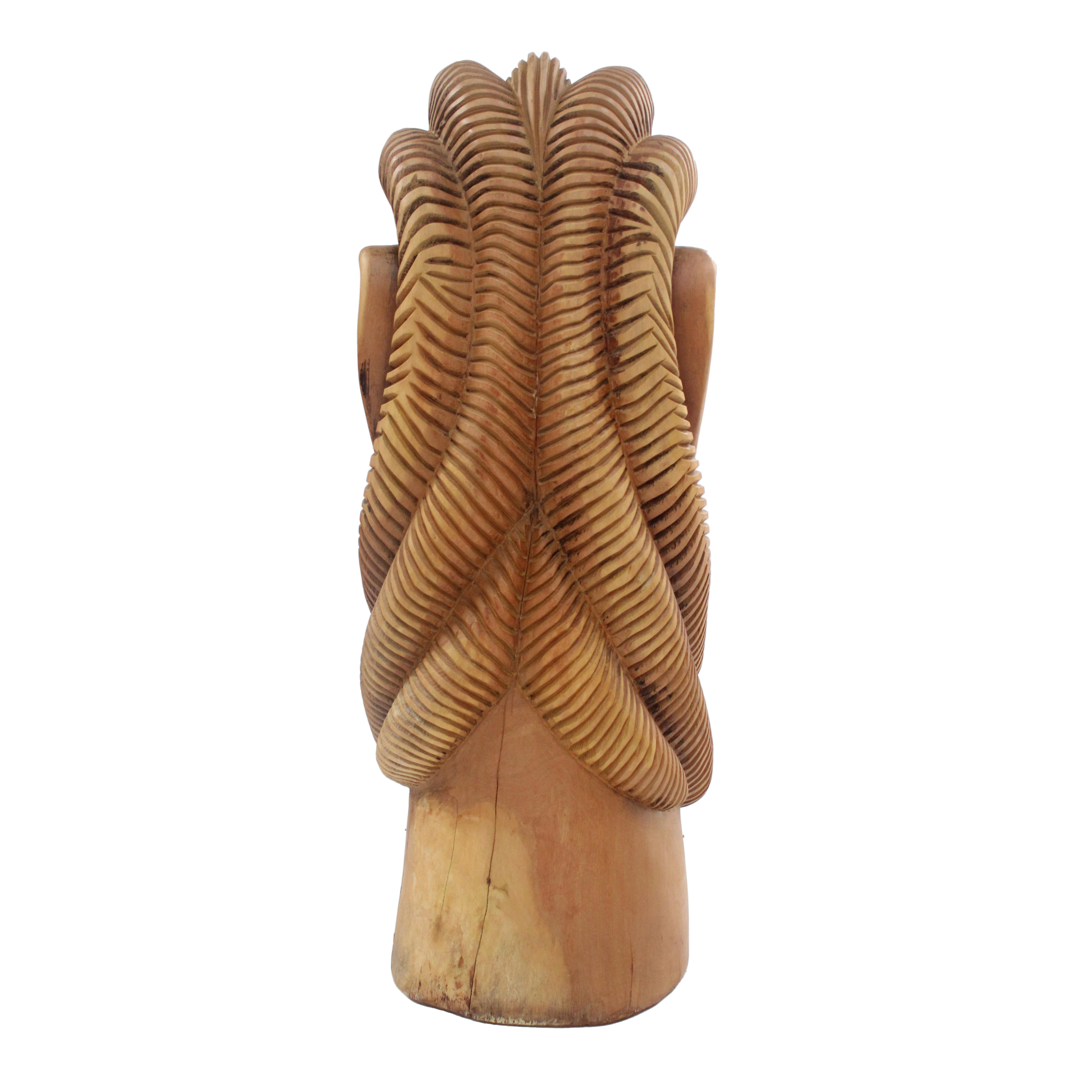 Figura di barca Carranca brasiliana del XIX secolo in stile primitivista In condizioni buone in vendita a Madrid, ES