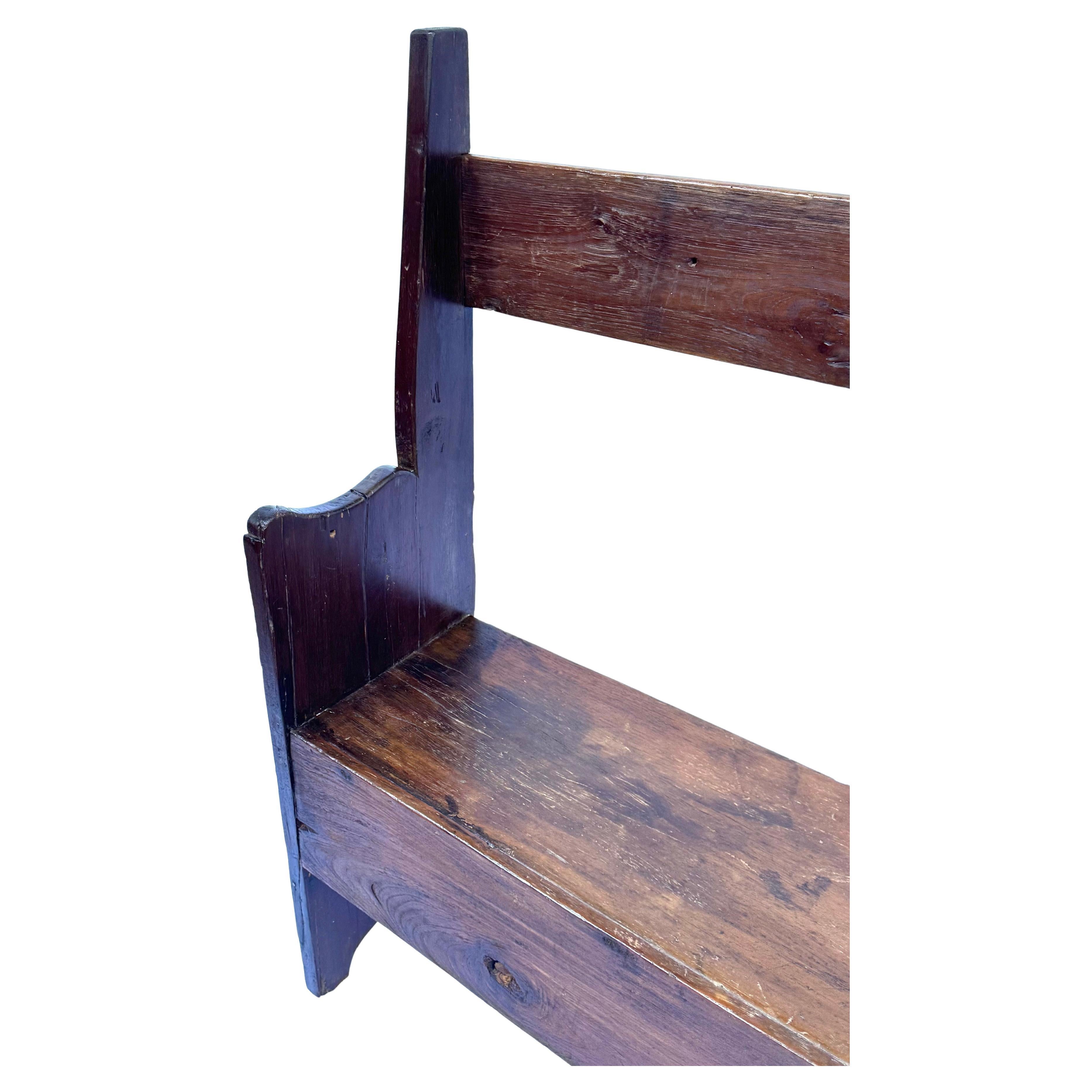 Banco Colonial Brasileño del Siglo XIX en Vinhático y Sucupira - Minas Gerais Otro en venta