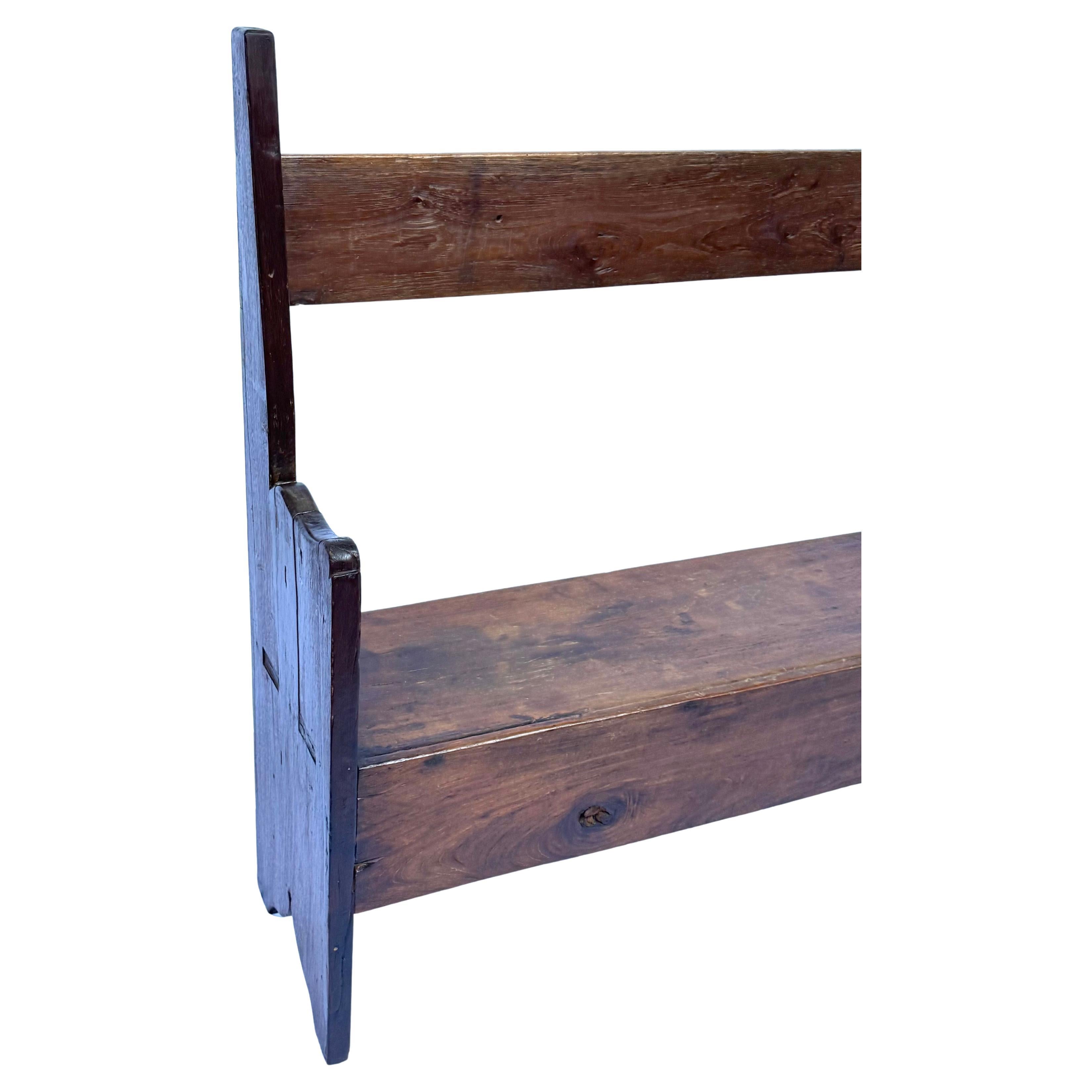 Banco Colonial Brasileño del Siglo XIX en Vinhático y Sucupira - Minas Gerais en venta 1