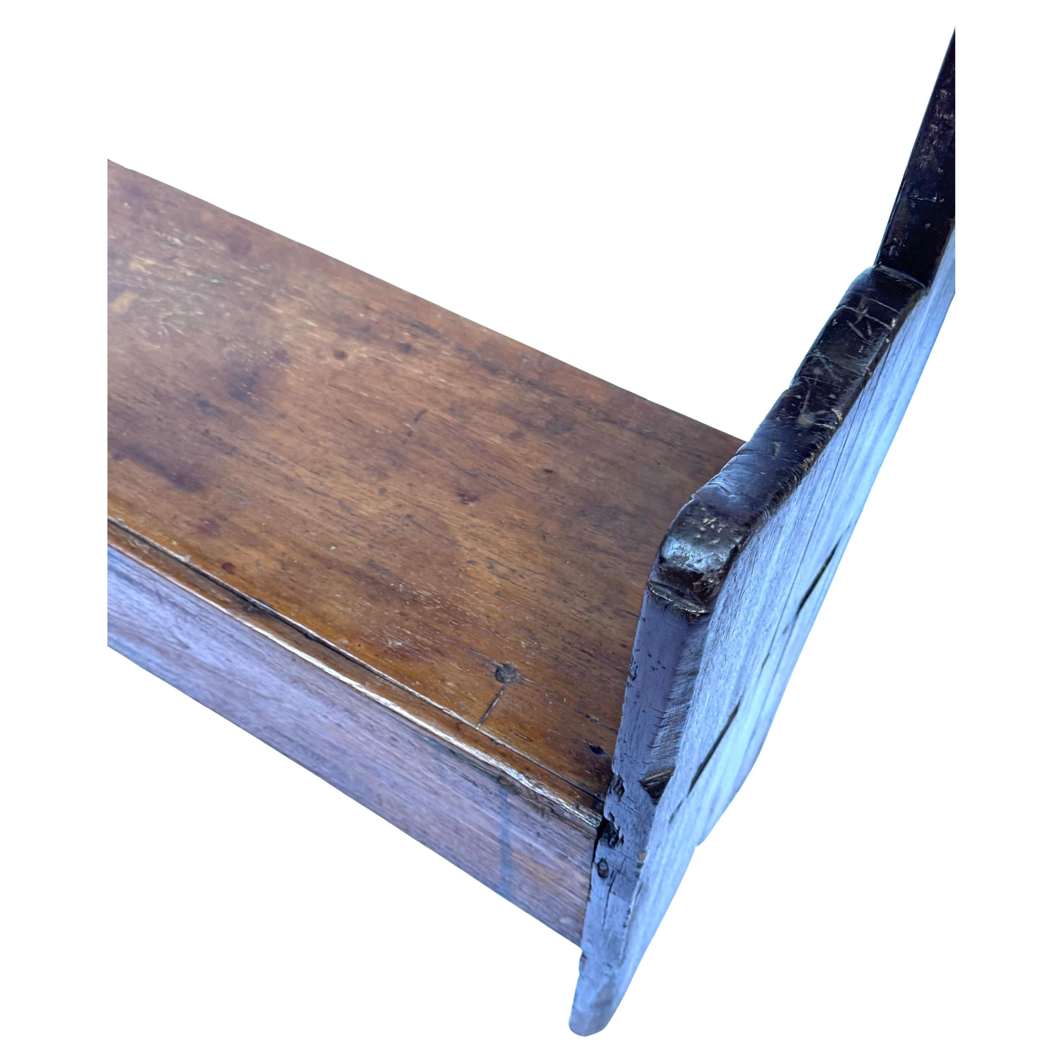 Banco Colonial Brasileño del Siglo XIX en Vinhático y Sucupira - Minas Gerais en venta 2