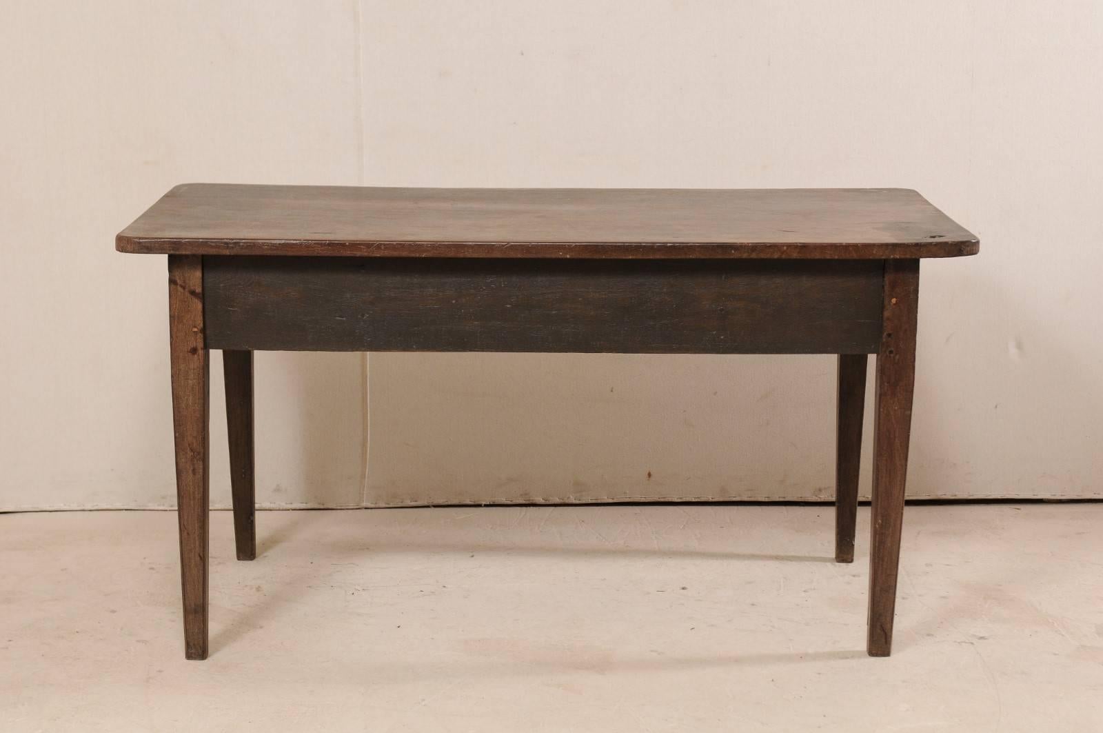 vintage library table