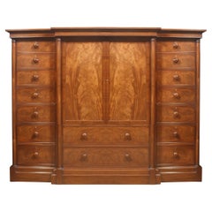 19th Century Breakfront Wardrobe