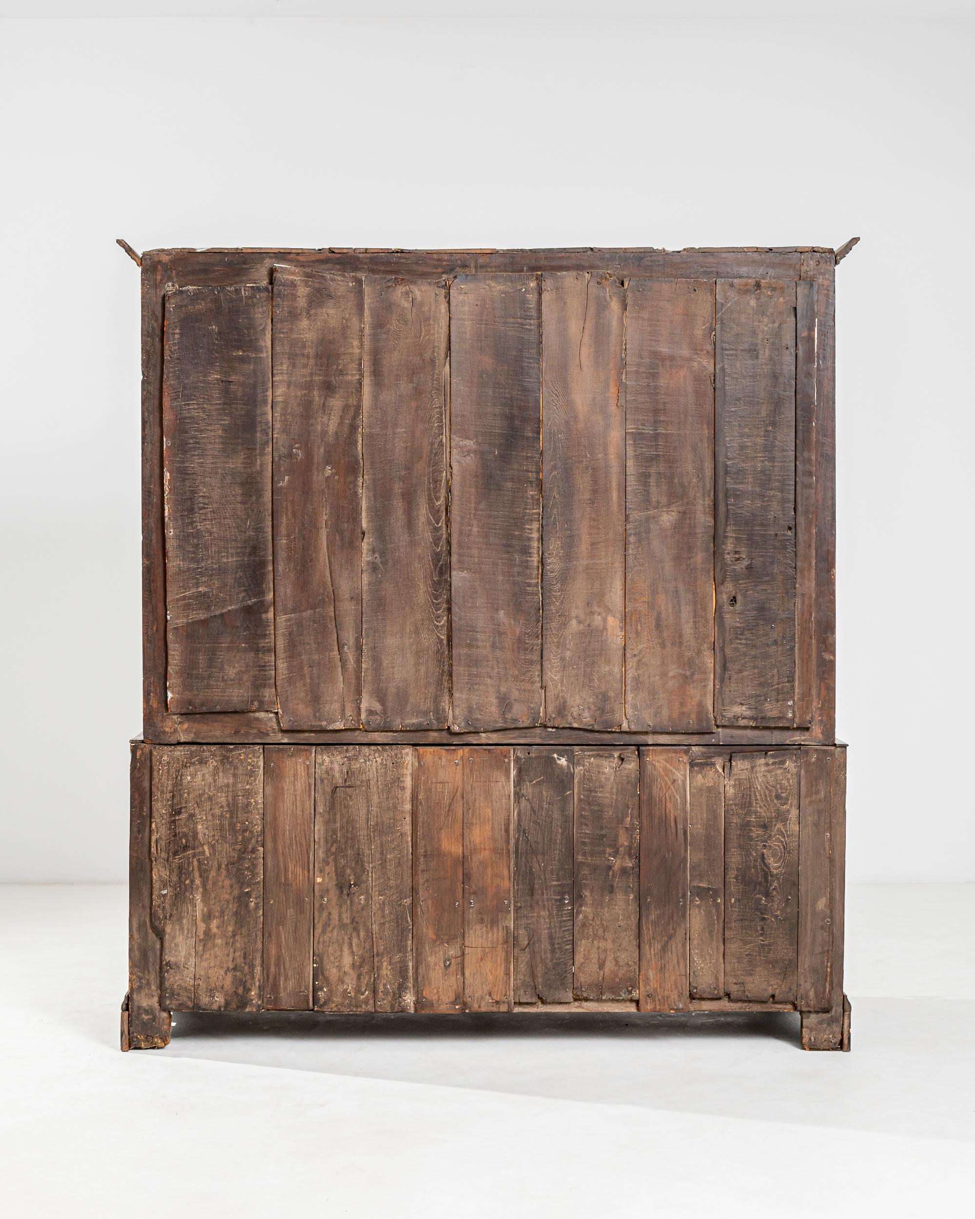 19th Century British Cabinet with Original Patina For Sale 8