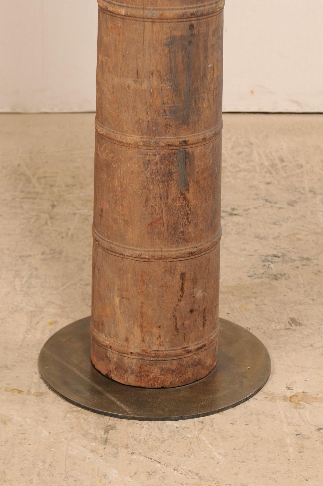 19th Century British Colonial Architectural Column on Stand 4