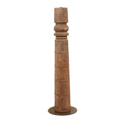 19th Century British Colonial Architectural Column on Stand